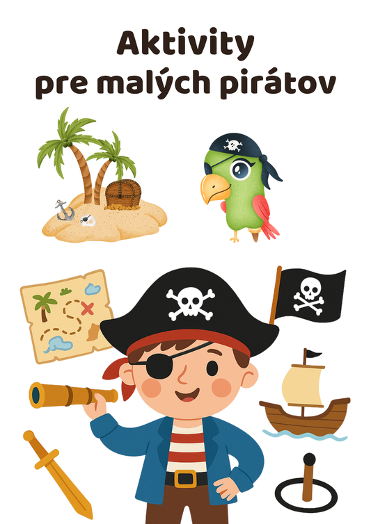 Aktivity pre malých pirátov