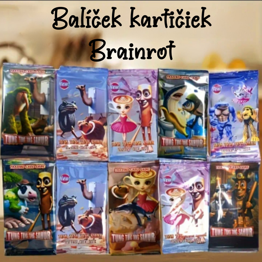 Balíček kartičiek Brainrot